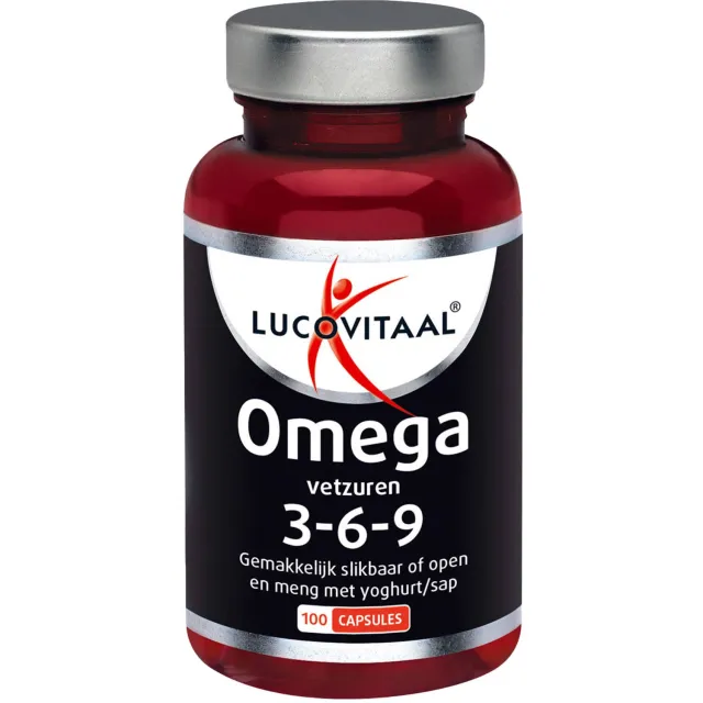Lucovitaal Omega 3-6-9 complex - 100capsules