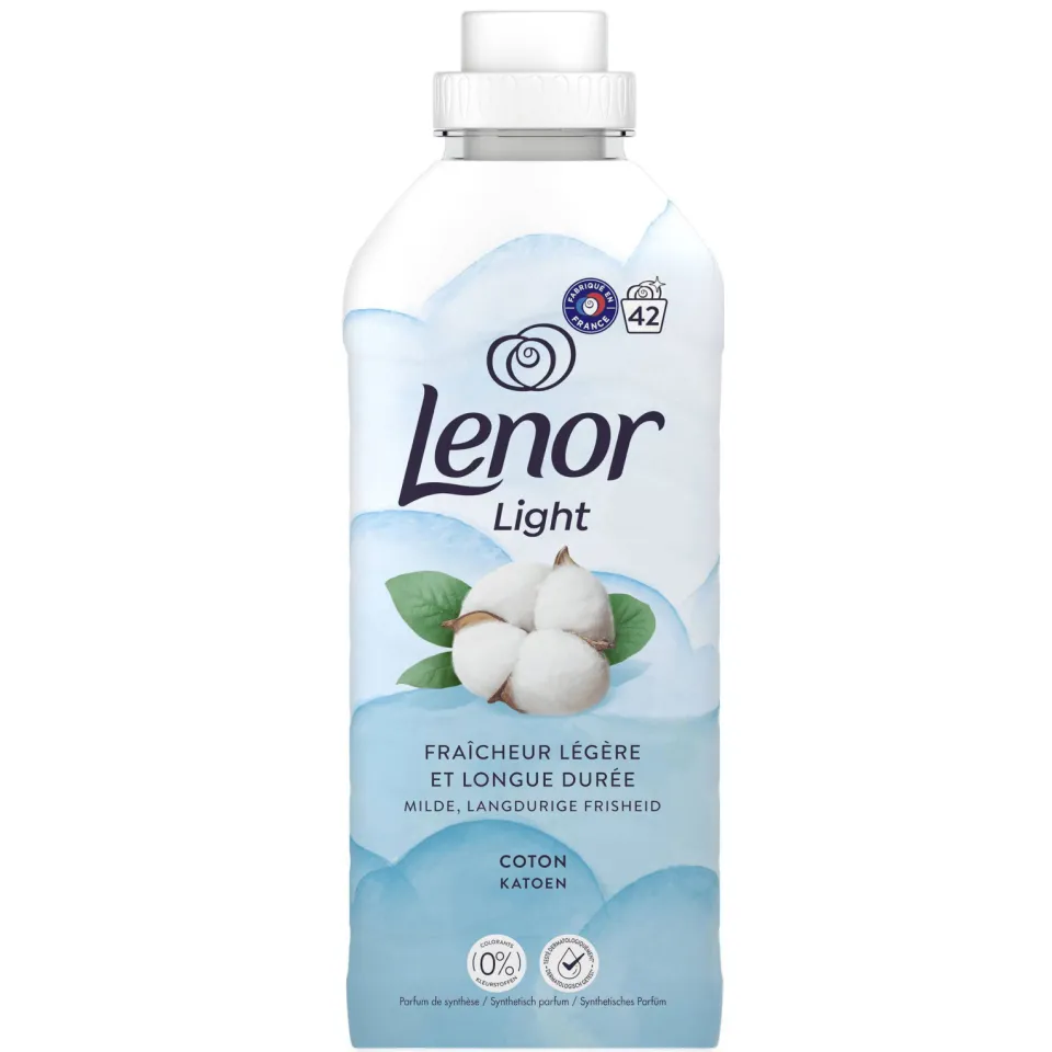 Lenor Light wasverzachter - Katoen - 42 wasbeurten - 504 wasbeurten