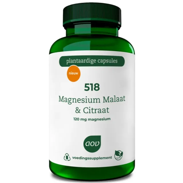 AOV 518 Magnesium Malaat & Citraat capsules
