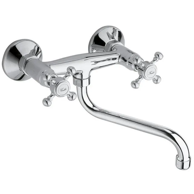 Sapho Antea 2-knop mengkraan chroom