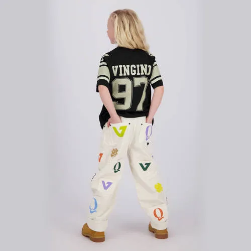 Quinns by Vingino Lorenzo loose fit jeans wit, foto 3