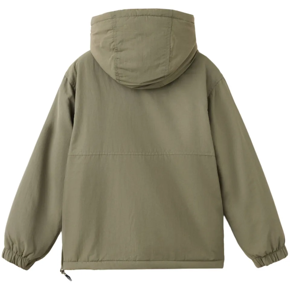 Mango Kids anorak kaki groen, foto 2