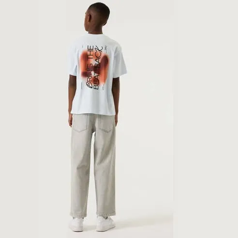 Garcia T-shirt met backprint lichtblauw, foto 5