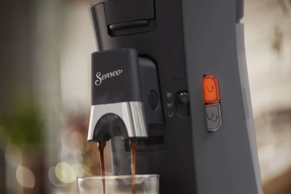 Philips Senseo Select CSA230/50 koffiepadmachine donkergrijs grijs-zwart, foto 2
