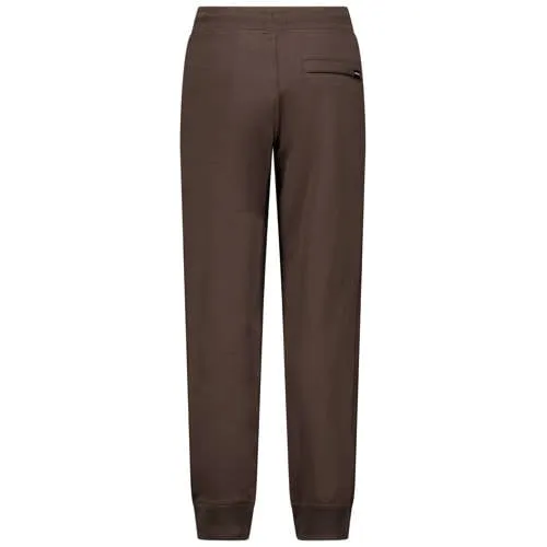 Airforce joggingbroek met logo donkerbruin, foto 2