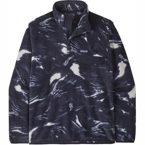 Patagonia Fleece Jack Patagonia M'S LW SYNCH SNAP-T P/O Blauw