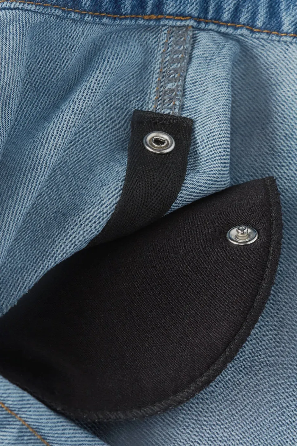 JOSH V Dessie denim blouse lichtblauw, foto 4