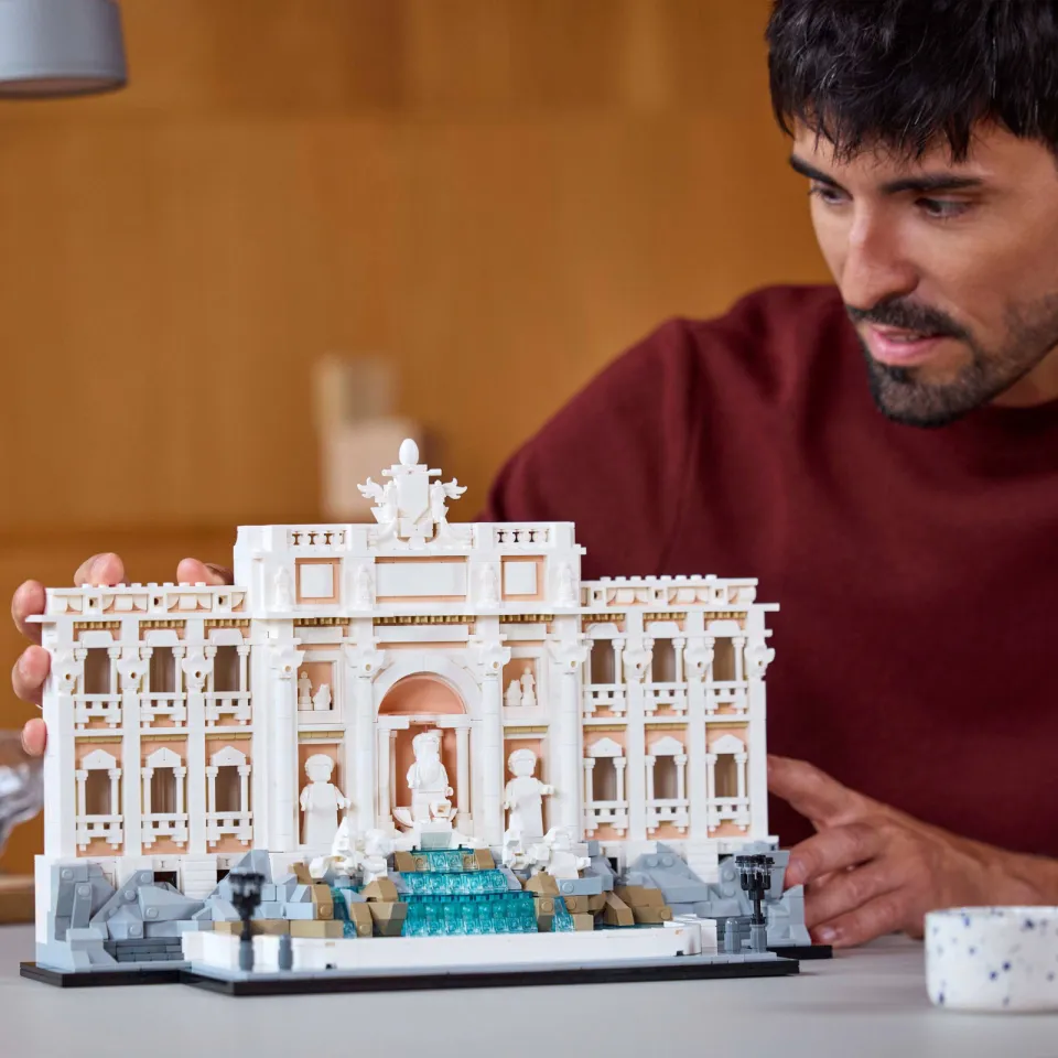 Lego Architecture Trevifontein model, Italiaanse bezienswaardigheid, souvenir uit Rome 21062, foto 3