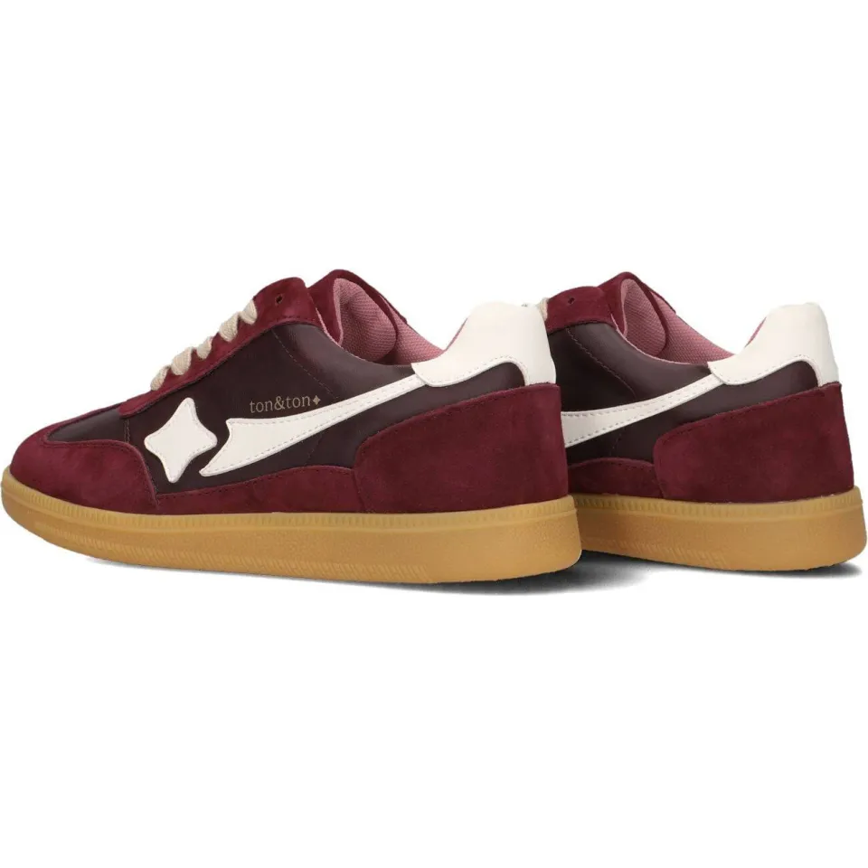 Ton & Ton Sneakers Vilde Bordeaux, foto 2