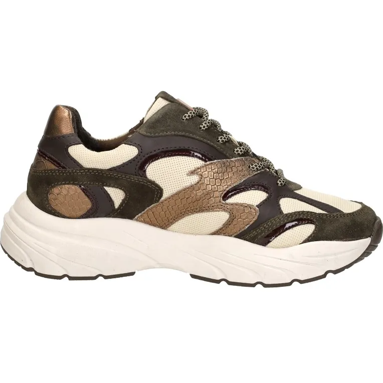 Sub55 lage sneakers groen