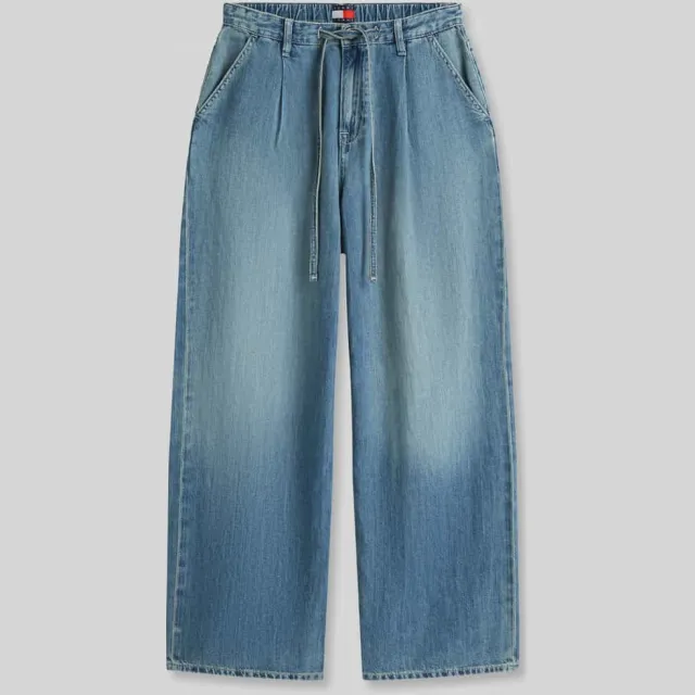 Tommy Jeans regular waist wide leg jeans - mediumblauw, foto 2