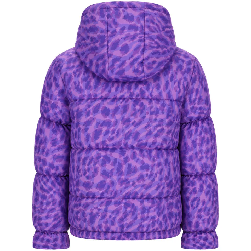 B.Nosy reversible winterjas met panterprint paars, foto 4