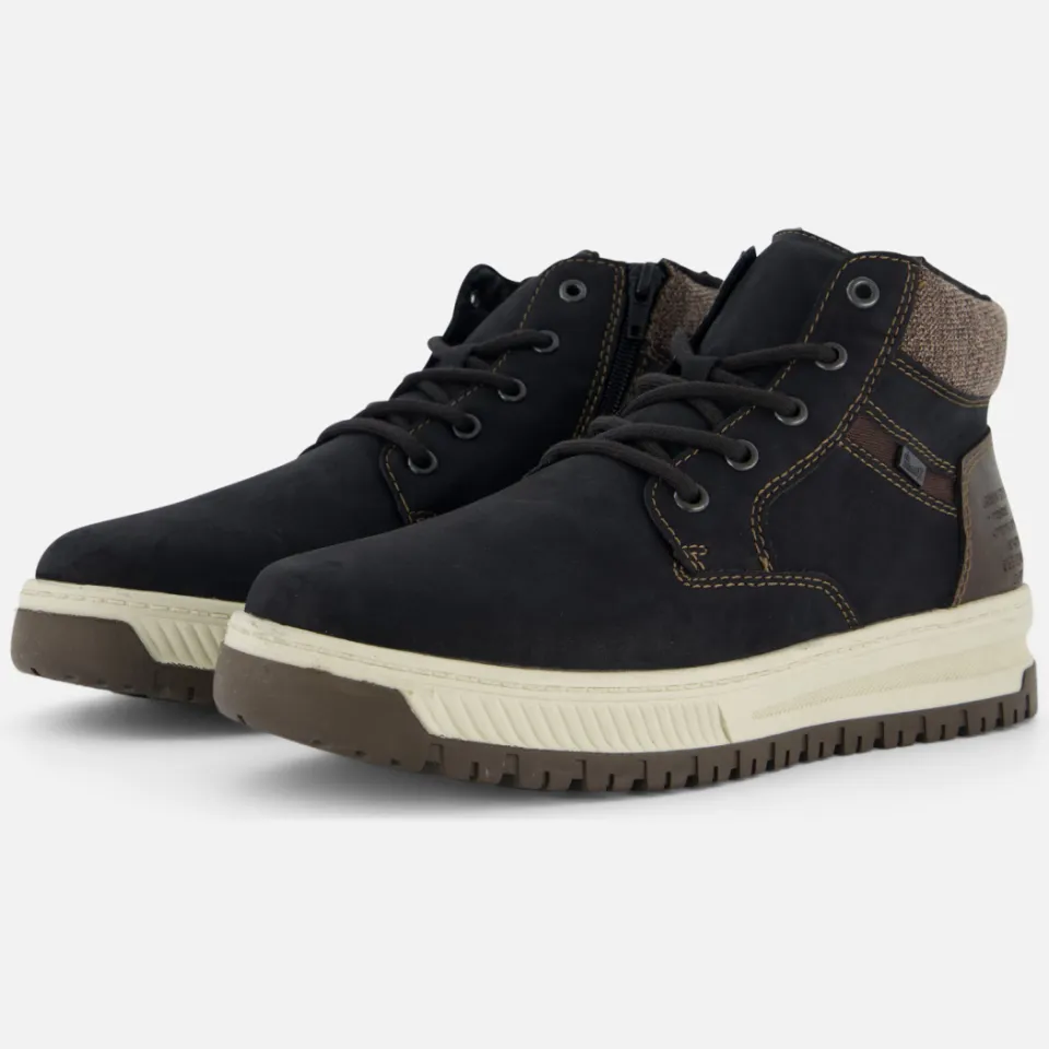 Rieker veterboots zwart, foto 2