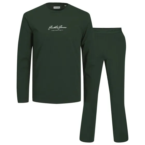 Jack & Jones JUNIOR loungeset donkergroen, foto 3