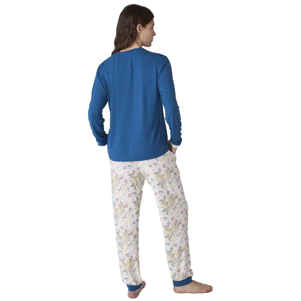 J&J Brothers JJBFP0400 pyjamaset blauw, foto 2
