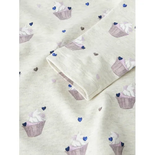 NAME IT MINI longsleeve ecru met all-over print, foto 4