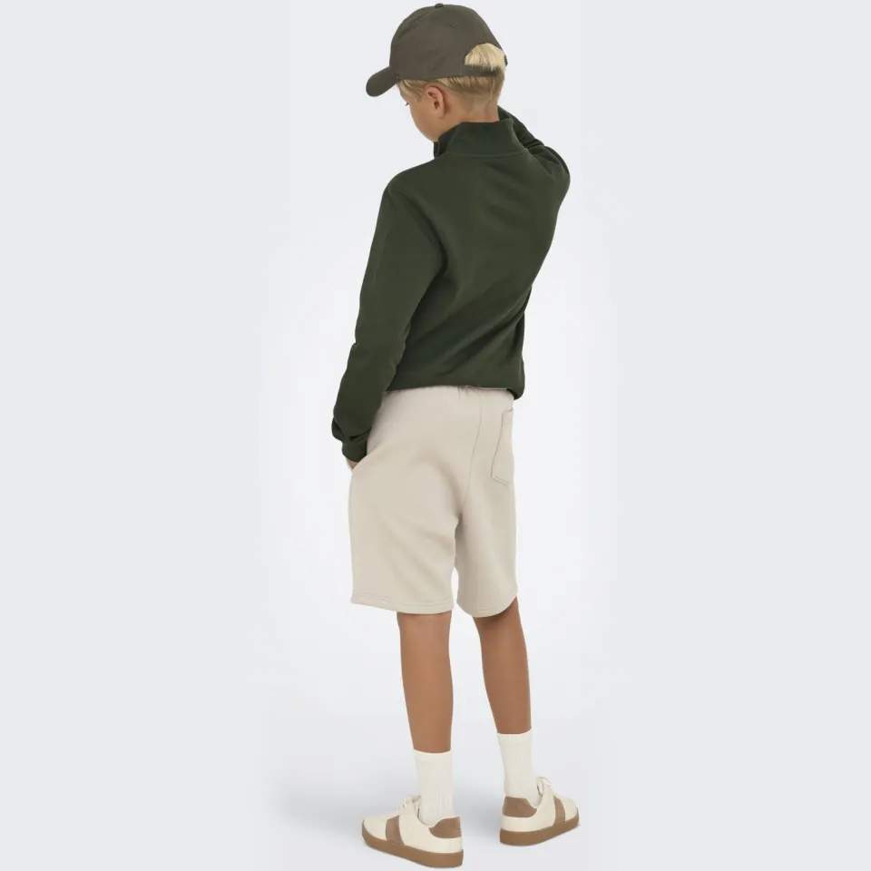 Only & Sons Junior regular sweatshort beige, foto 4