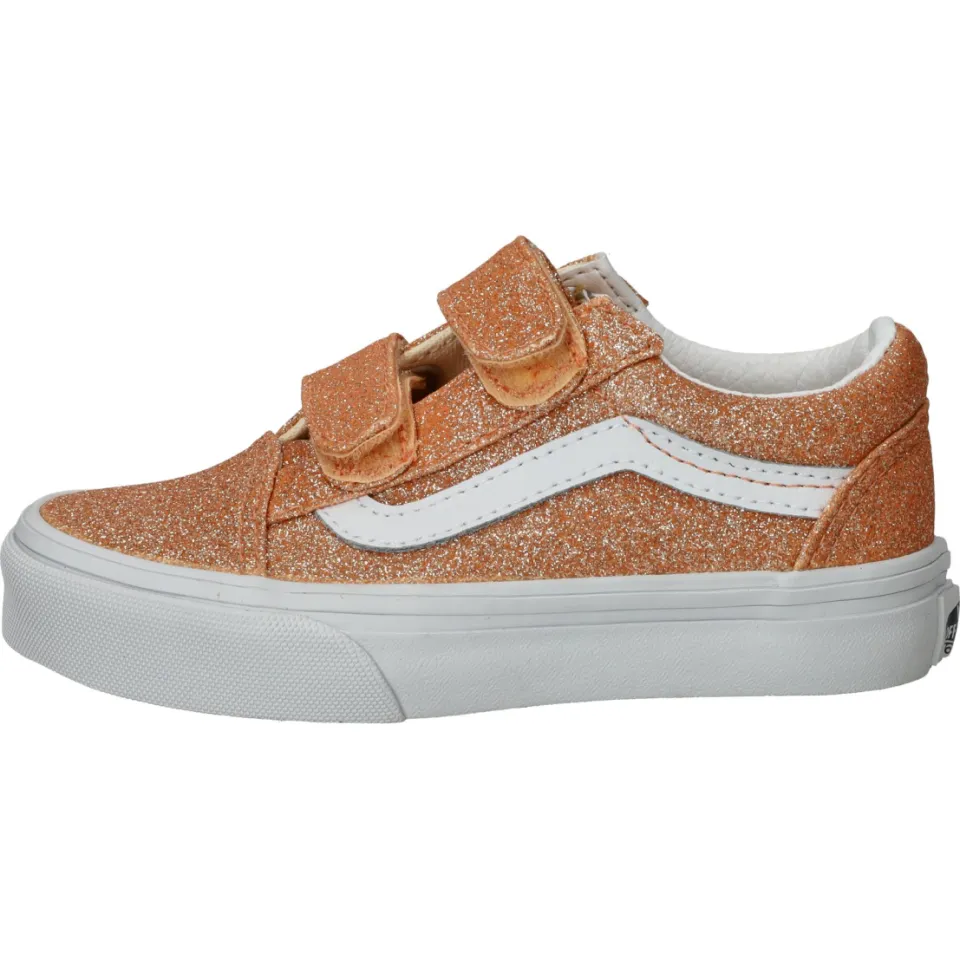 Vans Old Skool V glittersneaker roze, foto 6
