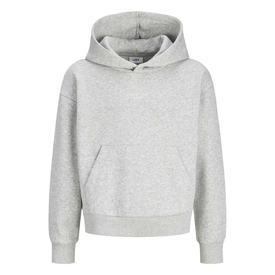 JJXX GIRL hoodie met tekst - grijs, foto 2