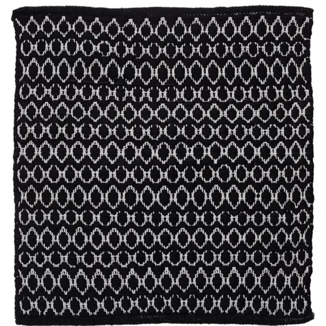 Sealskin Boho badmat 60x60 cm zwart