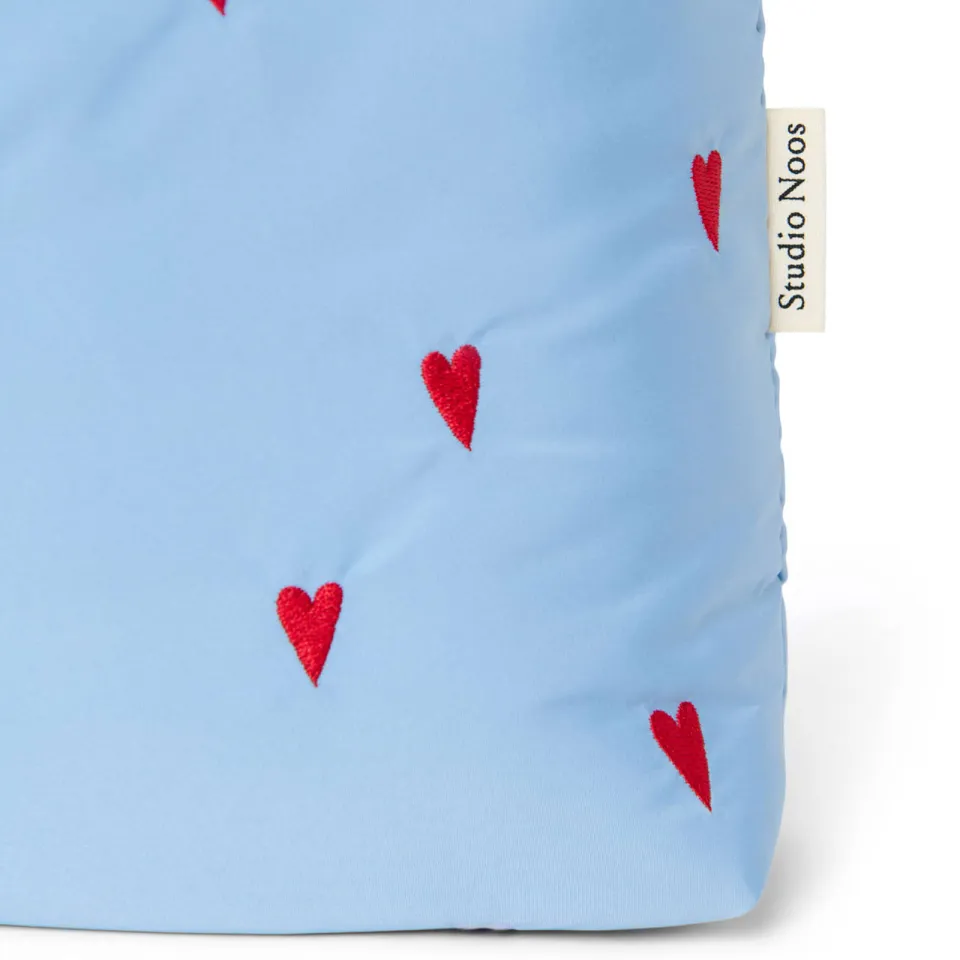 Studio Noos Puffy Hearts Mom Bag luiertas blauw, foto 4