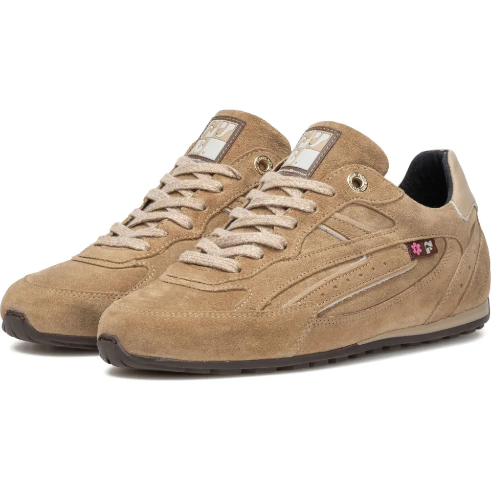 Floris Van Bommel Illvi 01.08 leren sneakers - taupe, foto 3