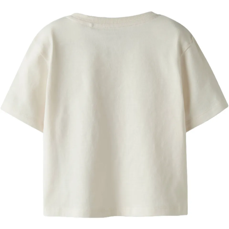 NAME IT MINI T-shirt met konijnenprint ecru, foto 2