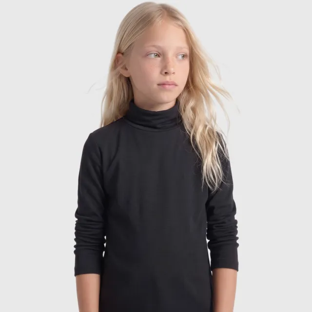 Only KIDS ONLY GIRL tops met col zwart Zwart/ecru