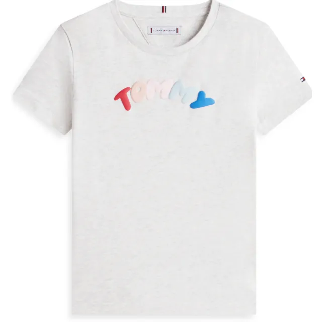Tommy Hilfiger T-shirt grijs melange, foto 2