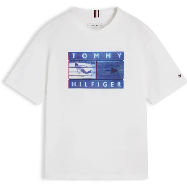 Tommy Hilfiger t-shirt met logo wit, foto 2