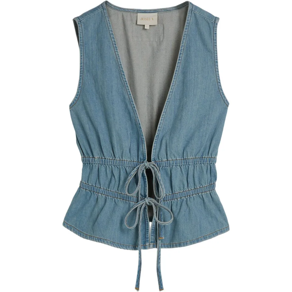 Josh-V top medium blue denim, foto 2