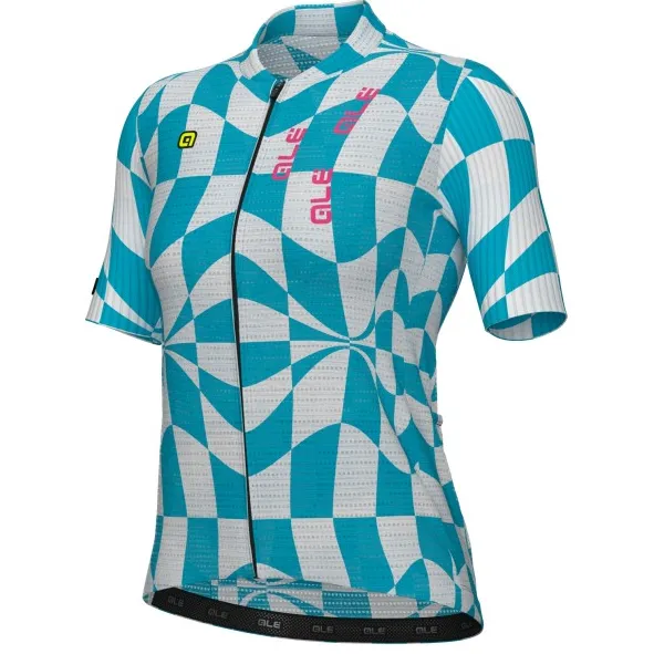 Alé Women's PR-E Multiverso 2.0 S/S Lady Jersey - Fietsshirt, turkoois