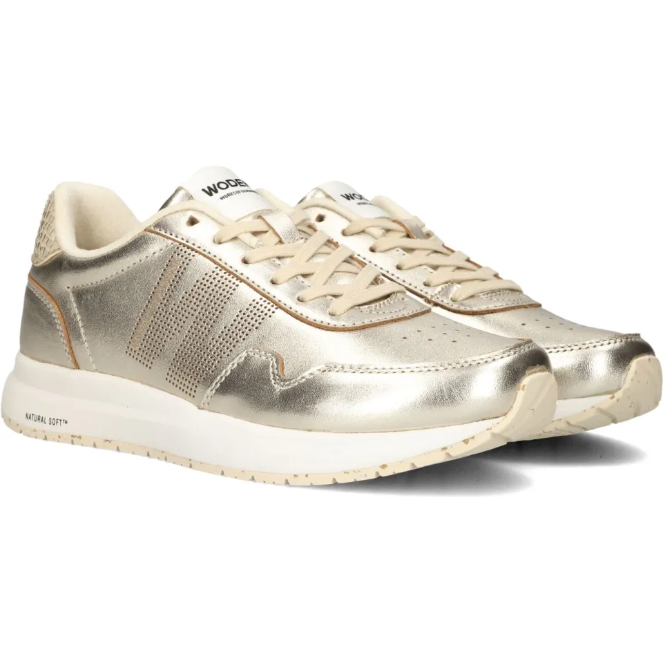 Woden Sneakers Nora 1 Goud, foto 2