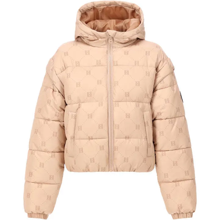 Retour Jeans gewatteerde bodywarmer met print zand, foto 2