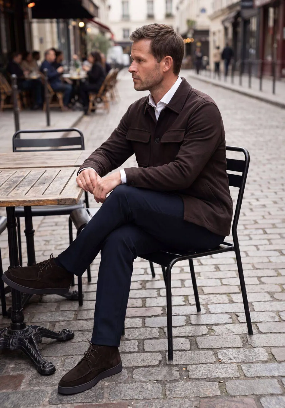 Stefano Lauran Veterschoenen Art-mhb010931 Bruin, foto 4