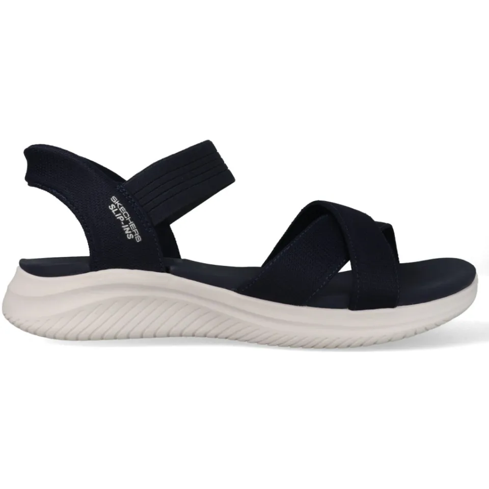 Skechers Ultra Flex 3.0 sandalen blauw