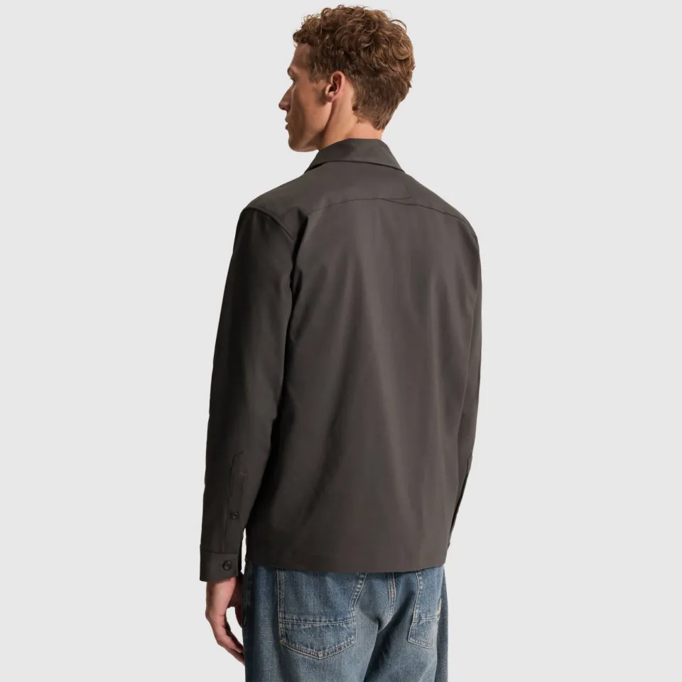 Cast Iron regular fit overshirt - antraciet, foto 4