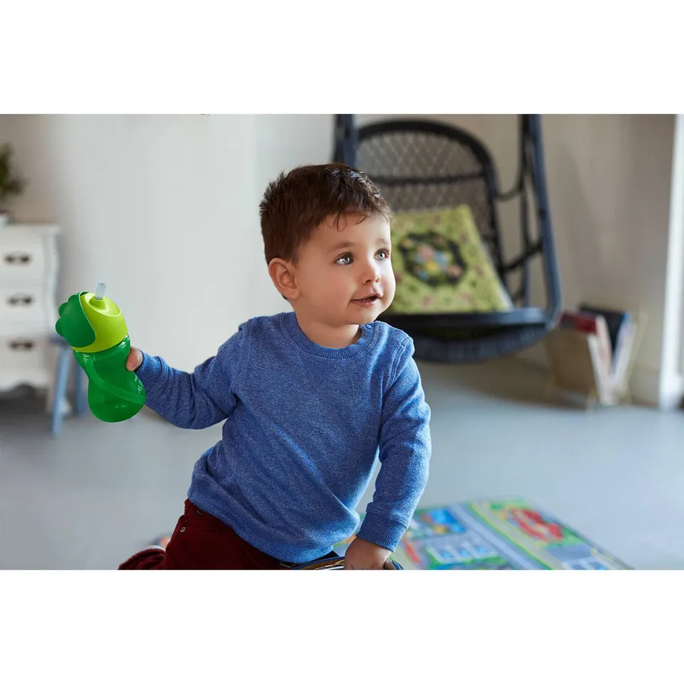 Philips AVENT Rietjesbeker 300 ml 12M+ Groen SCF798/01, foto 2