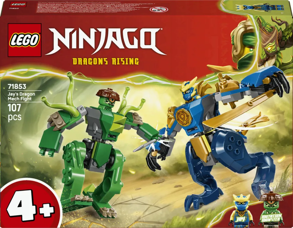 Lego Ninjago Jay's Drakenmechastrijd Draken Speelgoed - 71853, foto 2