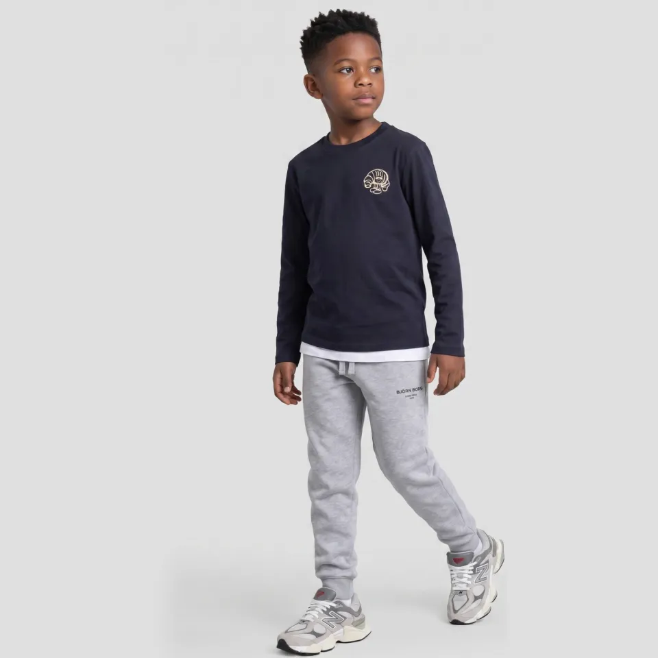 Orange Stars longsleeve met backprint donkerblauw, foto 5