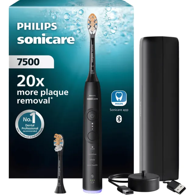 Philips Sonicare Series 7500 HX7421/14 Zwart