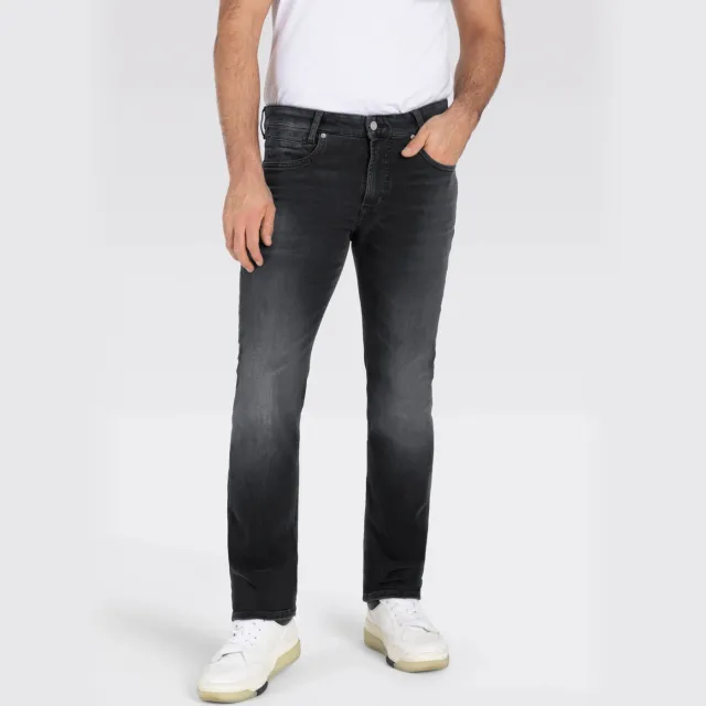 MAC Arne Pipe Workout slim fit jeans Black Authentic Use zwart