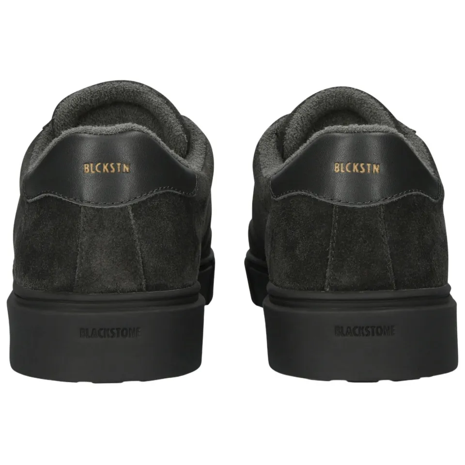 Blackstone Quartz Auden suède sneakers met logo - antraciet, foto 6