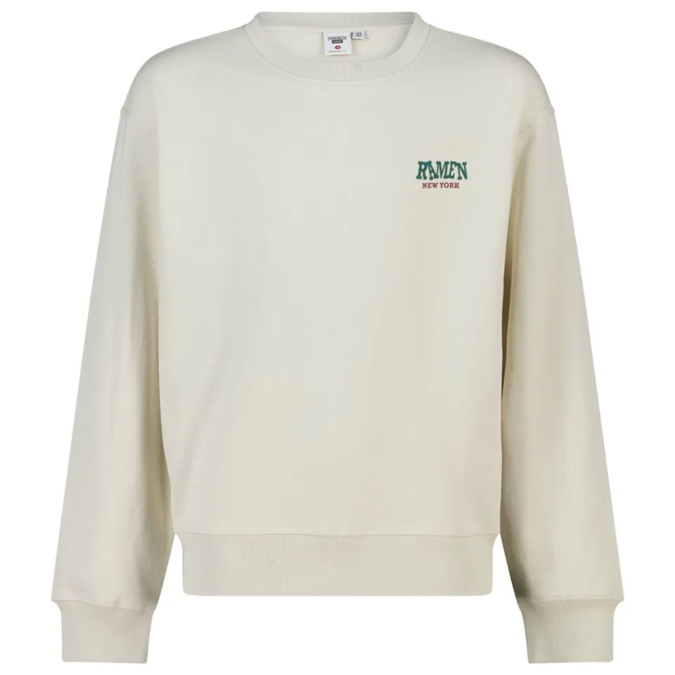 America Today sweater met backprint - beige, foto 2