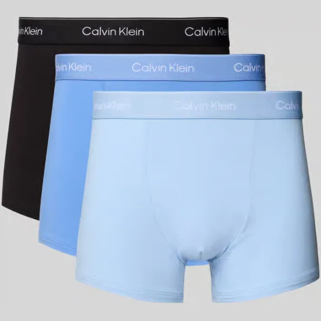 Calvin Klein Relaxed Cotton Stretch trunk boxershort blauw, foto 2