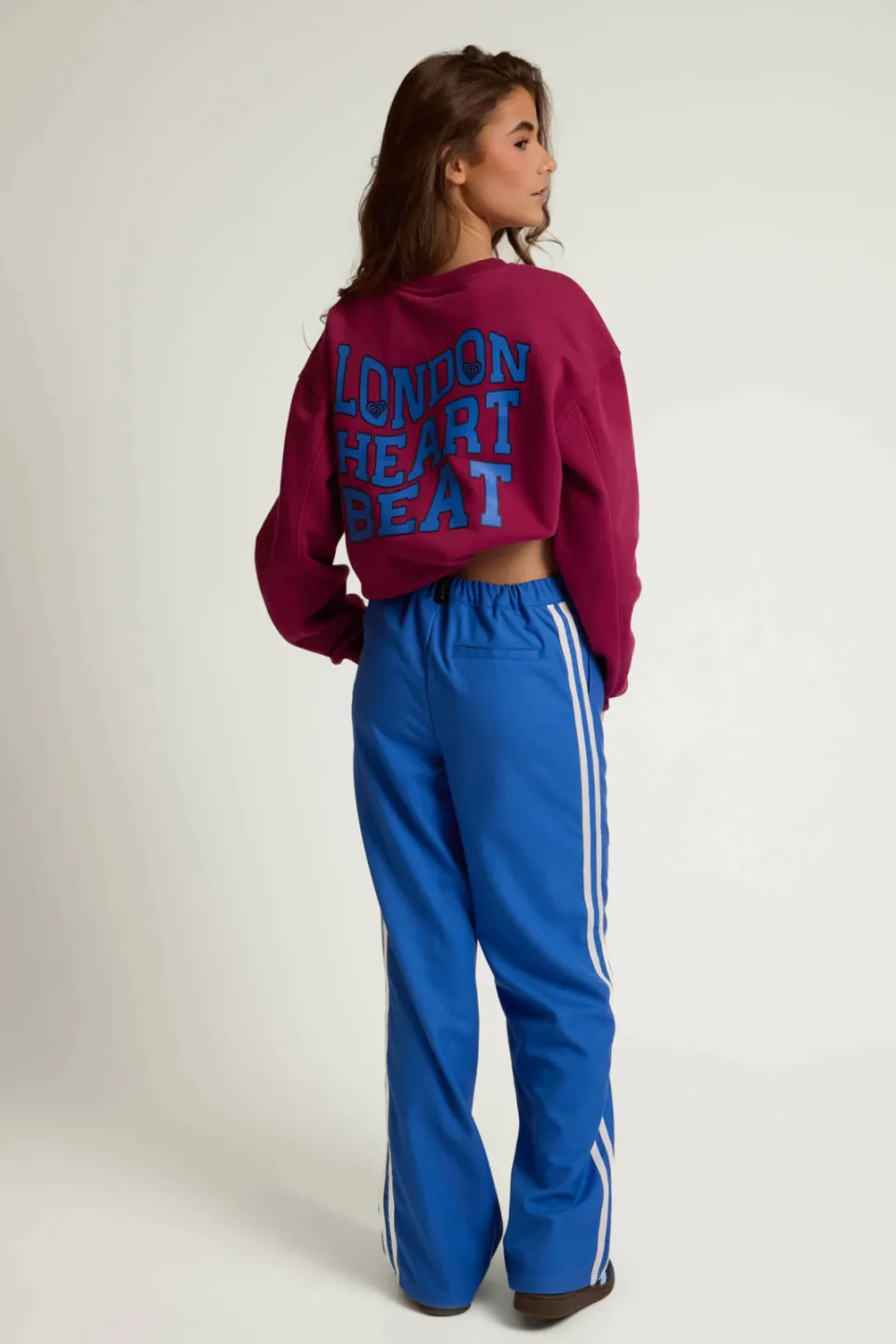 LOOXS 10sixteen wide leg pantalon blauw, foto 5