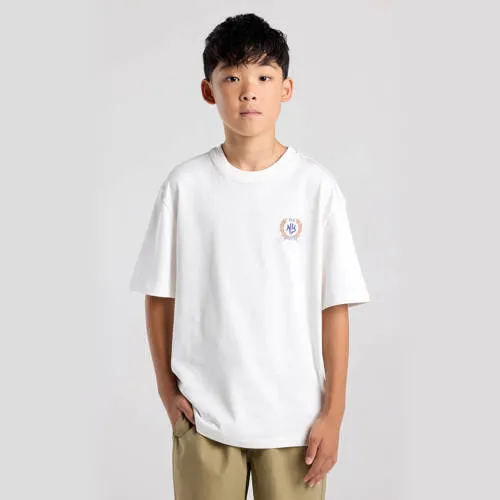 America Today t-shirt met backprint wit, foto 2