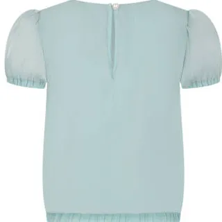 Le Chic blousetop lichtblauw, foto 2