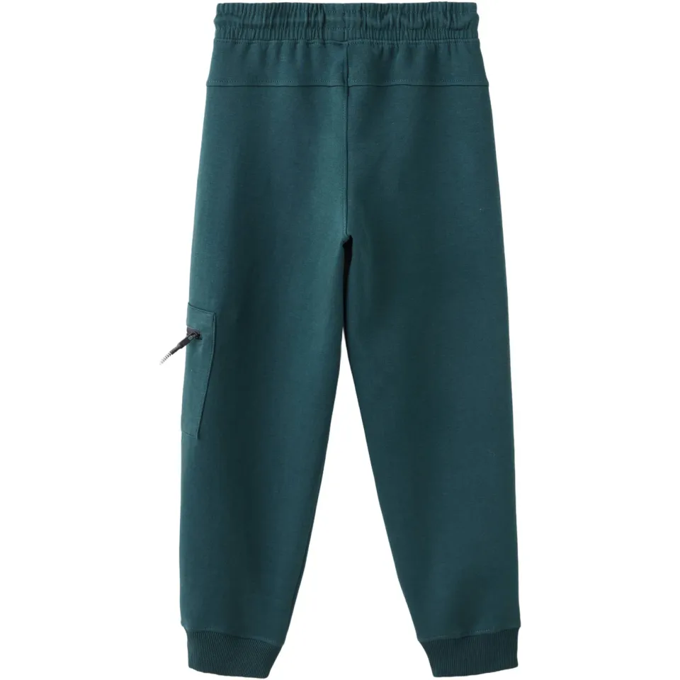 Mango Kids joggingbroek donkergroen, foto 2