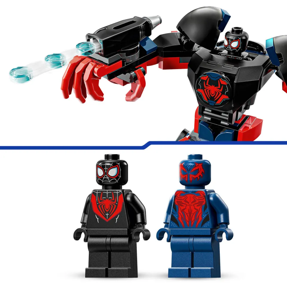 Lego Marvel Spider-Man Miles Morales Mecha vs. Spider-Man 2099 Bouwpakket 76337, foto 7